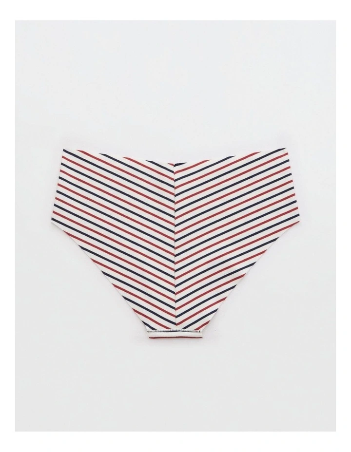 Superchill No Show Cotton Cheeky Underwear in Summer Burgundy image 2