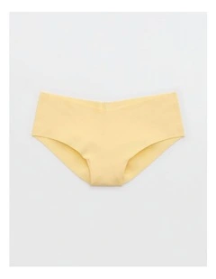 Superchill No Show Cotton Cheeky Underwear in Yellow Notes