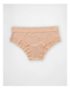 Sunnie Blossom Lace Cheeky Underwear in Peach