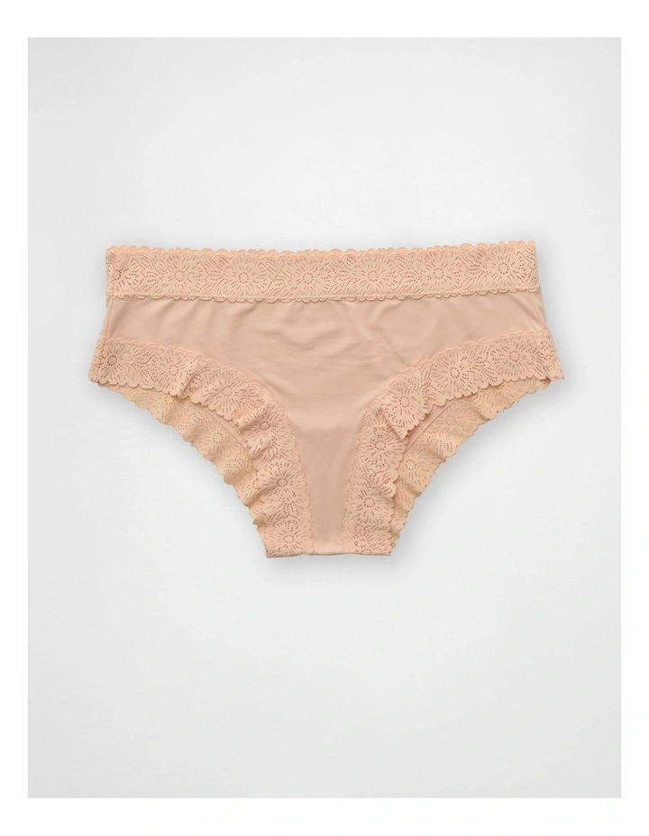 Sunnie Blossom Lace Cheeky Underwear in Peach image 1