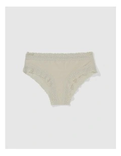 Sunnie Blossom Lace Cheeky Underwear in Vintage Vanilla