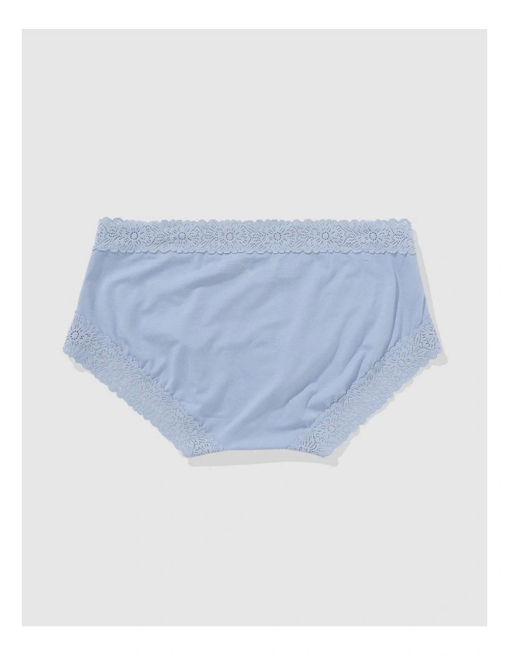 Sunnie Blossom Lace Boybrief Underwear in Monaco Blue image 2