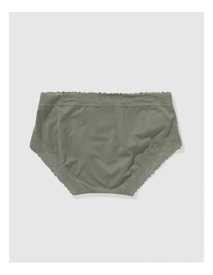 Sunnie Blossom Lace Boybrief Underwear in Olive Fun image 2