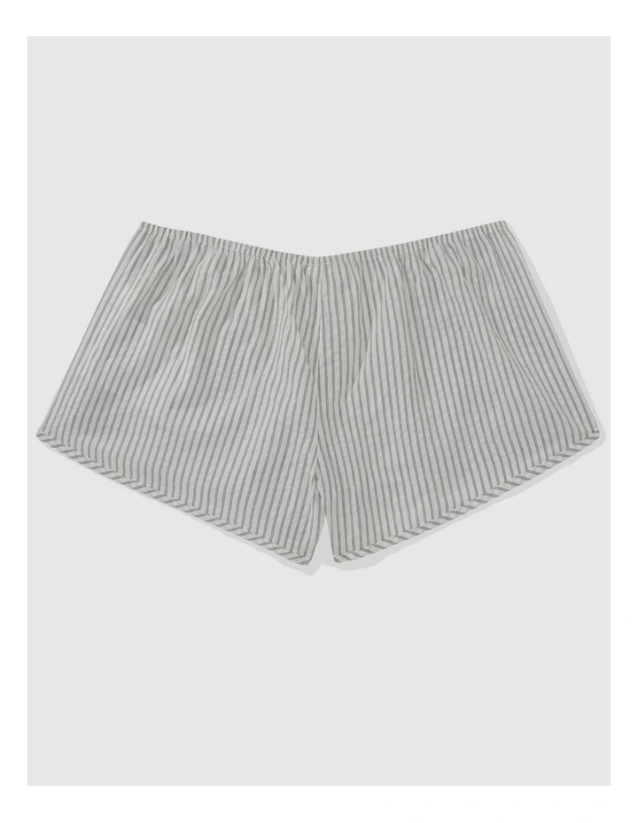 Off Duty Seersucker Boxer in Soft Muslin image 3