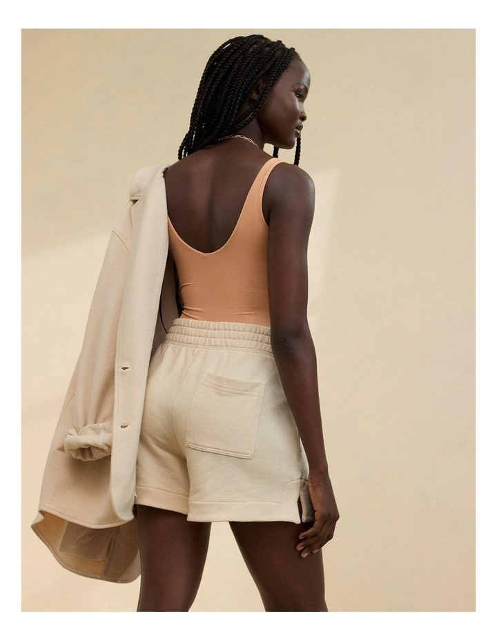 Sun's Out High Waisted Short in Cake Batter image 4