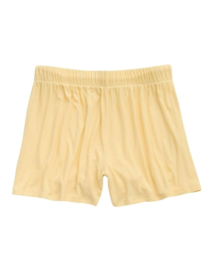 Real Soft Rib Boxer in Yellow Notes image 3