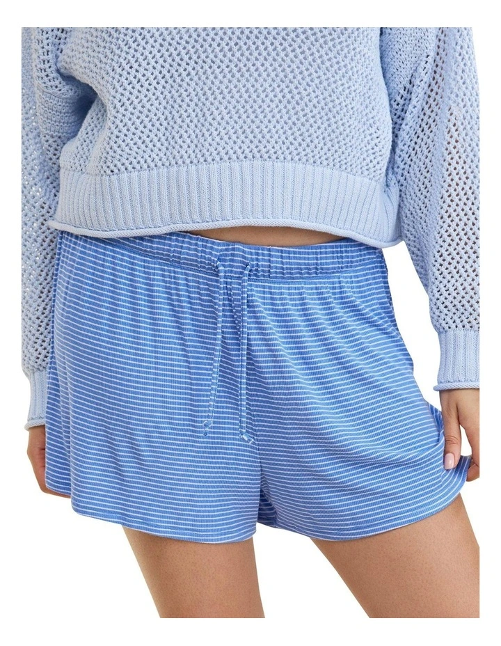 Real Soft Rib Boxer in Laundry Blue image 2
