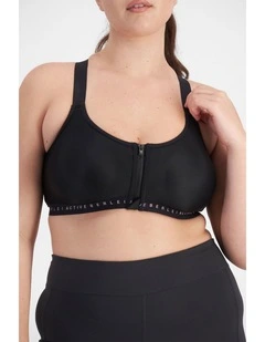 Post Surgery Active Bra In Black