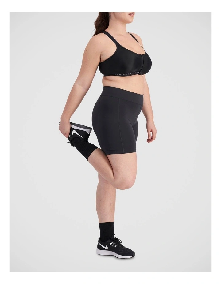 Post Surgery Active Bra In Black image 4