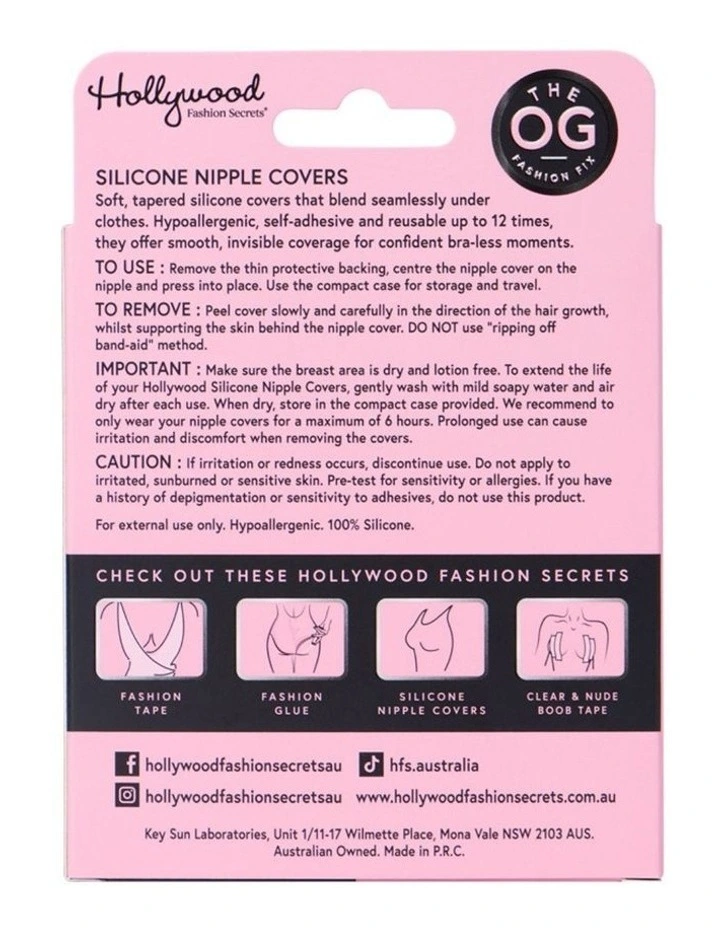 Silicone Nipple Covers in Natural image 5