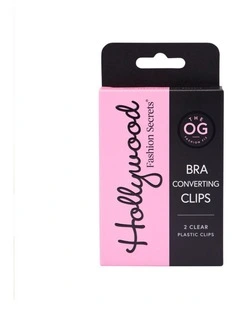 Bra Converting Clips in Clear