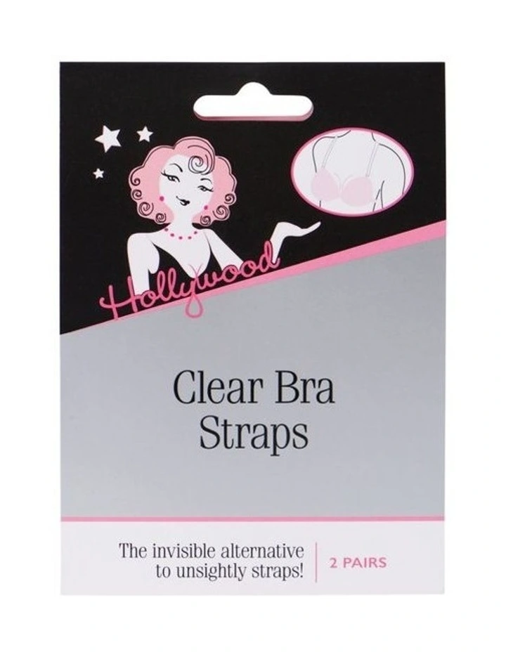 Bra Straps 3 Pack in Clear image 1