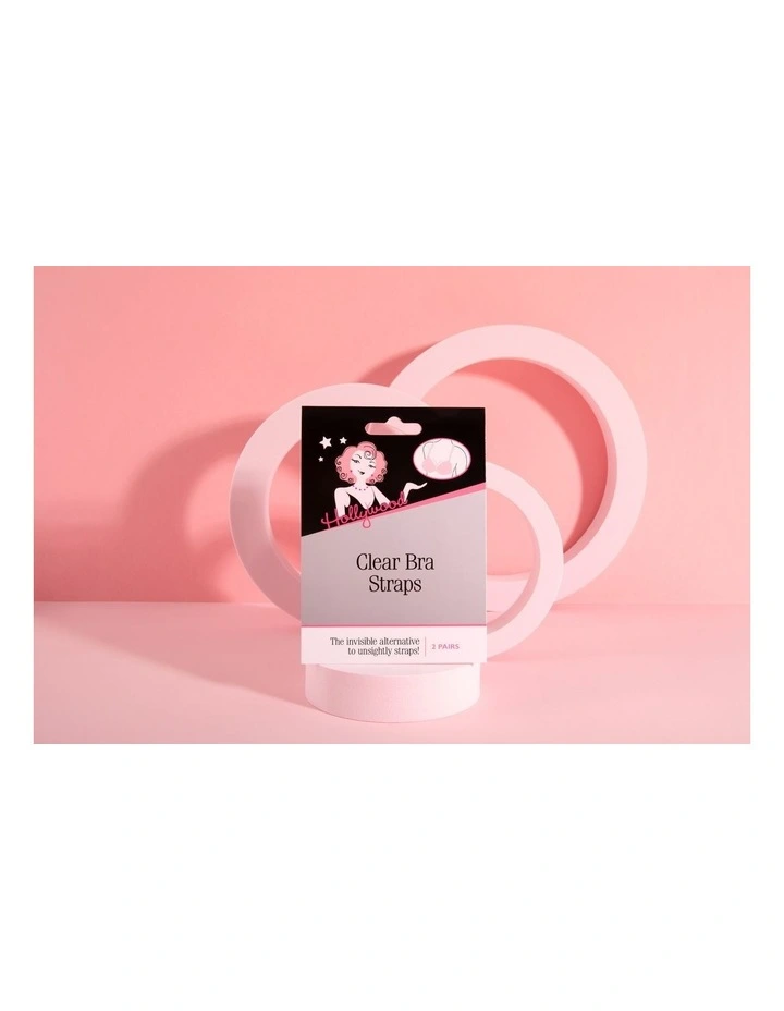 Bra Straps 3 Pack in Clear image 3