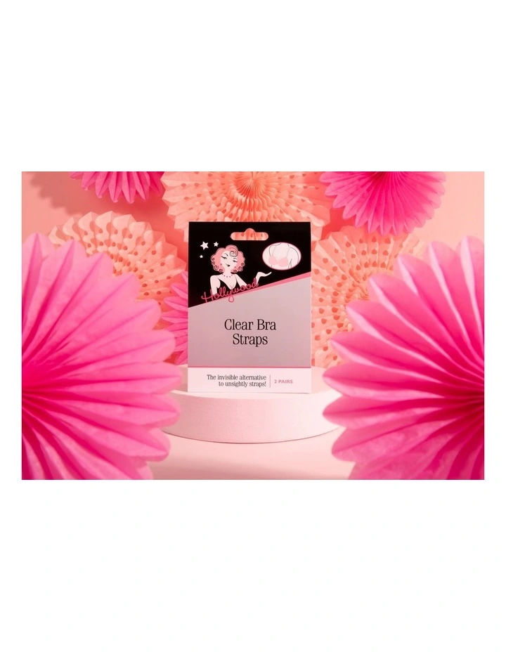 Bra Straps 3 Pack in Clear image 5