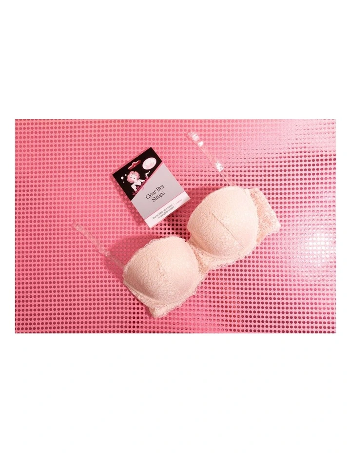 Bra Straps 3 Pack in Clear image 7