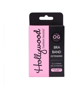 Bra Band Extenders in Clear