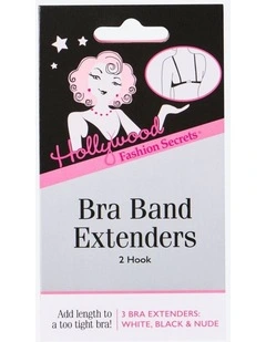 Bra Band Extenders in Clear