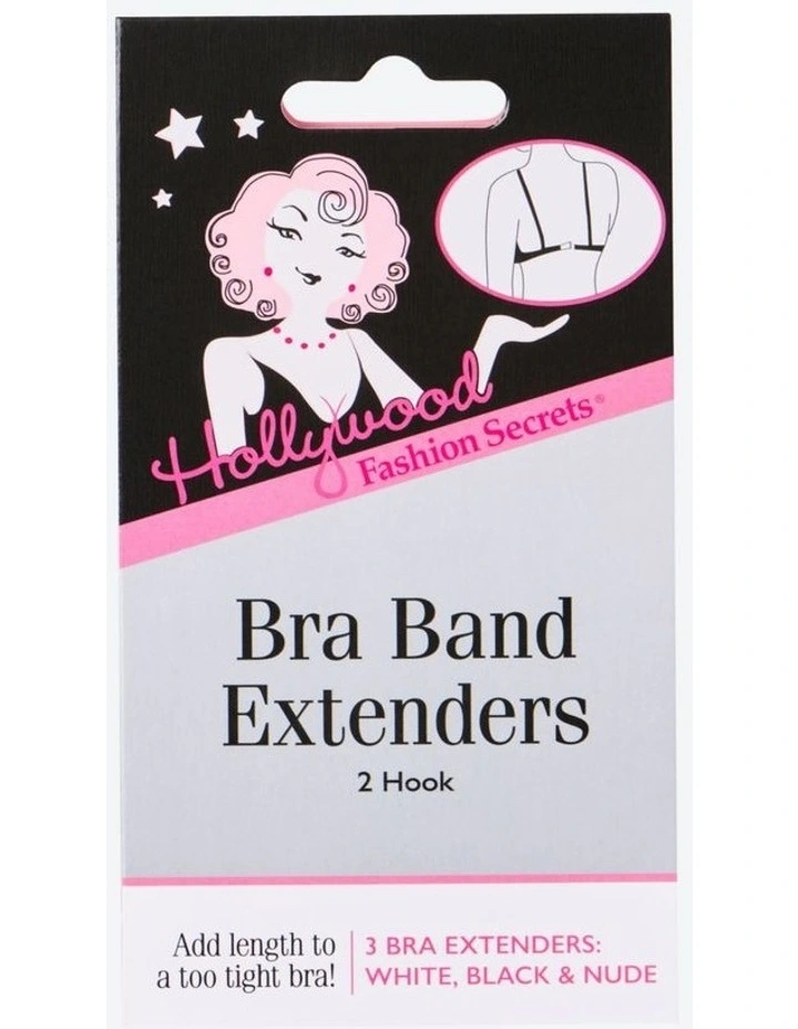 Bra Band Extenders in Clear image 1