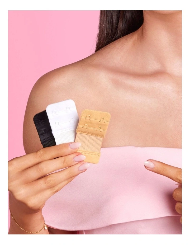 Bra Band Extenders in Clear image 3