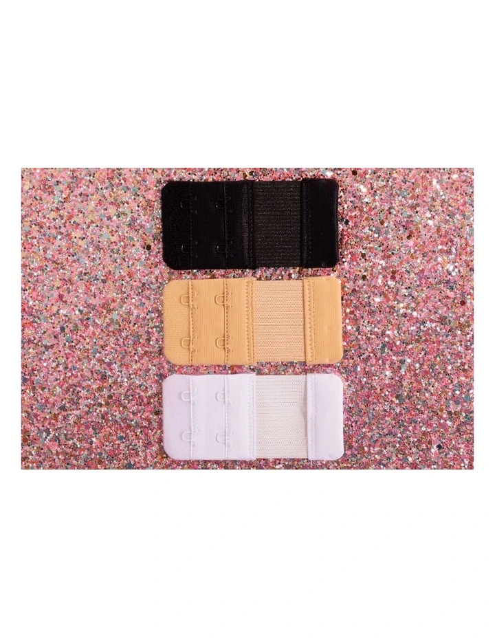 Bra Band Extenders in Clear image 3