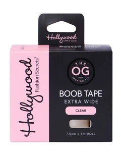 Transparent Boob Tape XL Wide 7.5cm x 5m