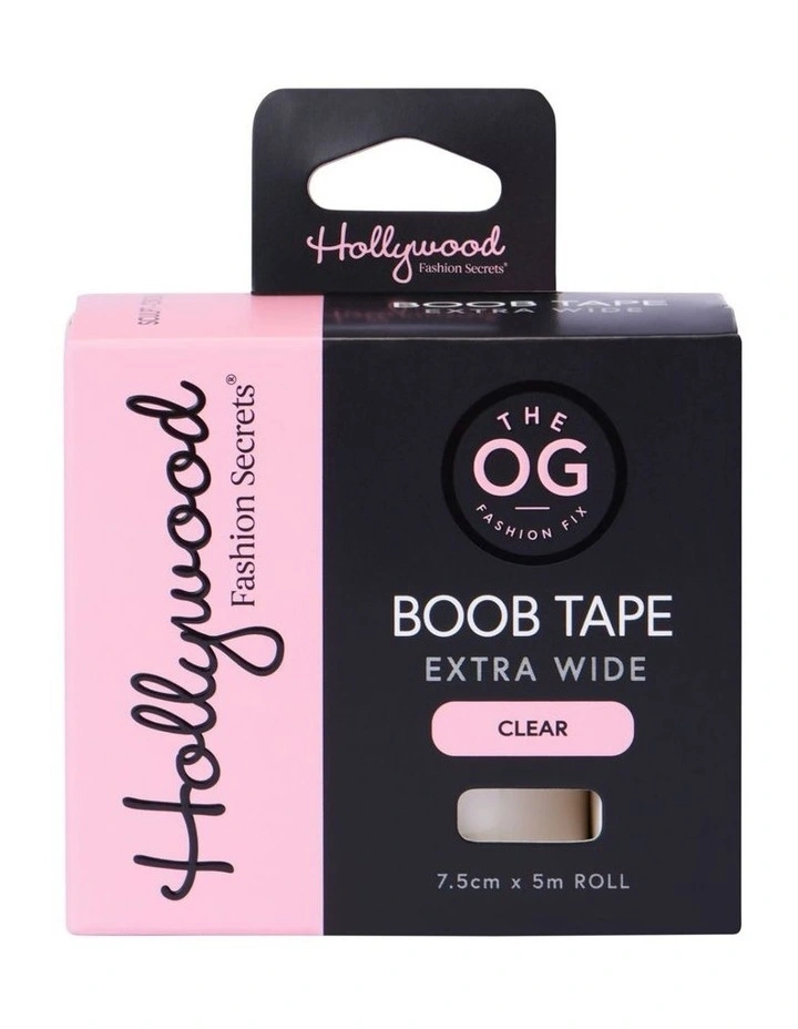 Transparent Boob Tape XL Wide 7.5cm x 5m image 1