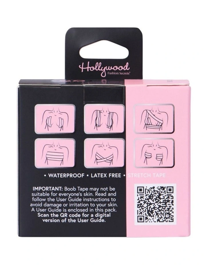 Transparent Boob Tape XL Wide 7.5cm x 5m image 5