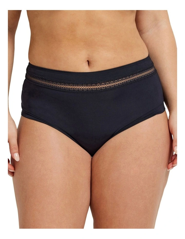 Insanely Comfy Full Brief in Black image 1