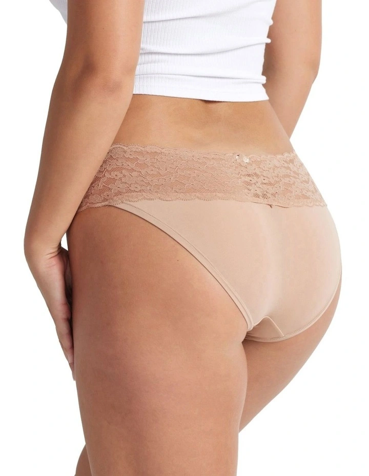 Glowlights Bikini in Beige image 3