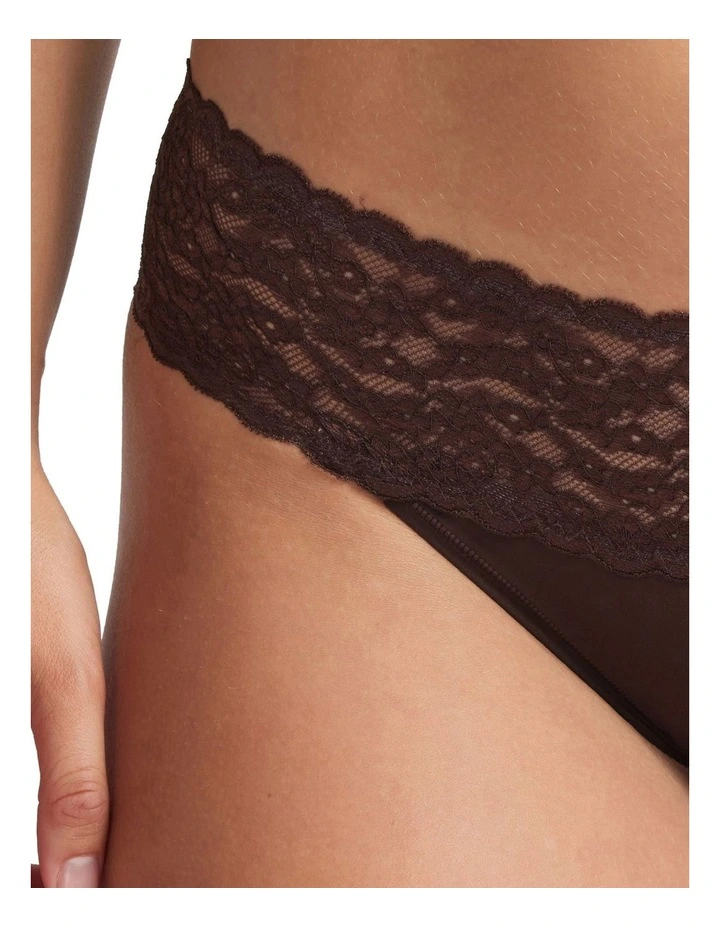Glowlights Bikini in Brown image 2
