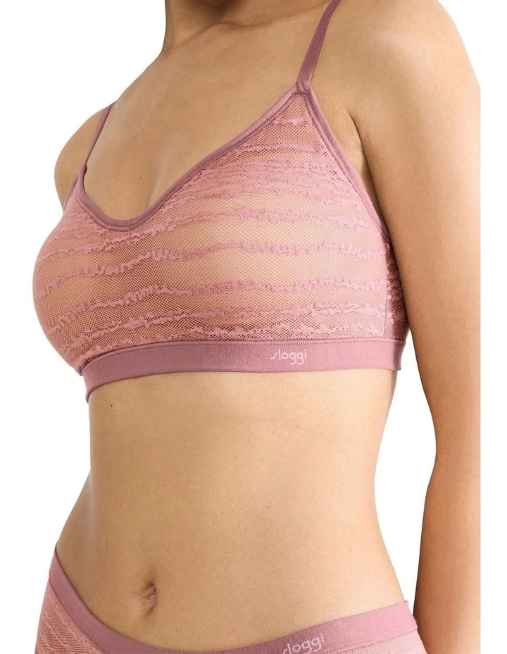 Free Evolve Lace Bra in Pink image 3