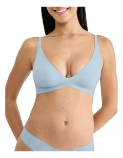 Zero Feel Push-Up Bra in Blue