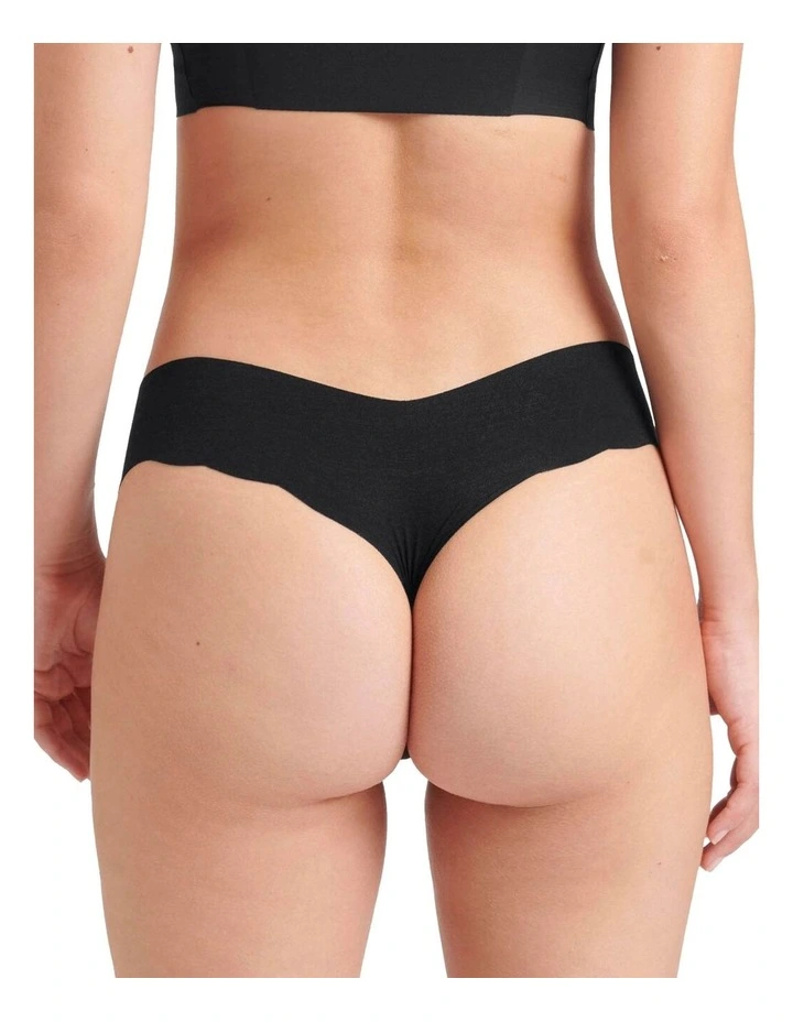 Zero Modal 2.0 String Brief in Black image 2