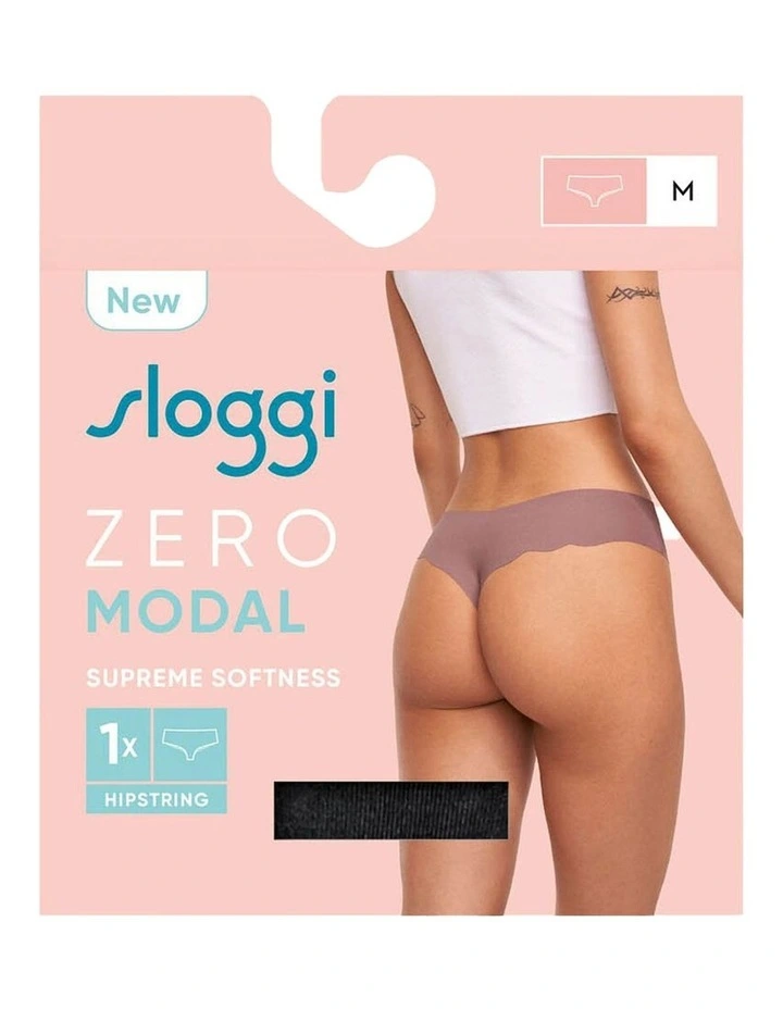 Zero Modal 2.0 String Brief in Black image 4