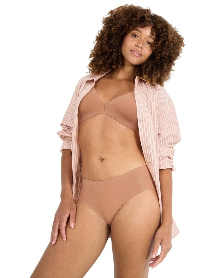 Zero Feel Pure Hipster Brief in Nostalgic Brown image 4