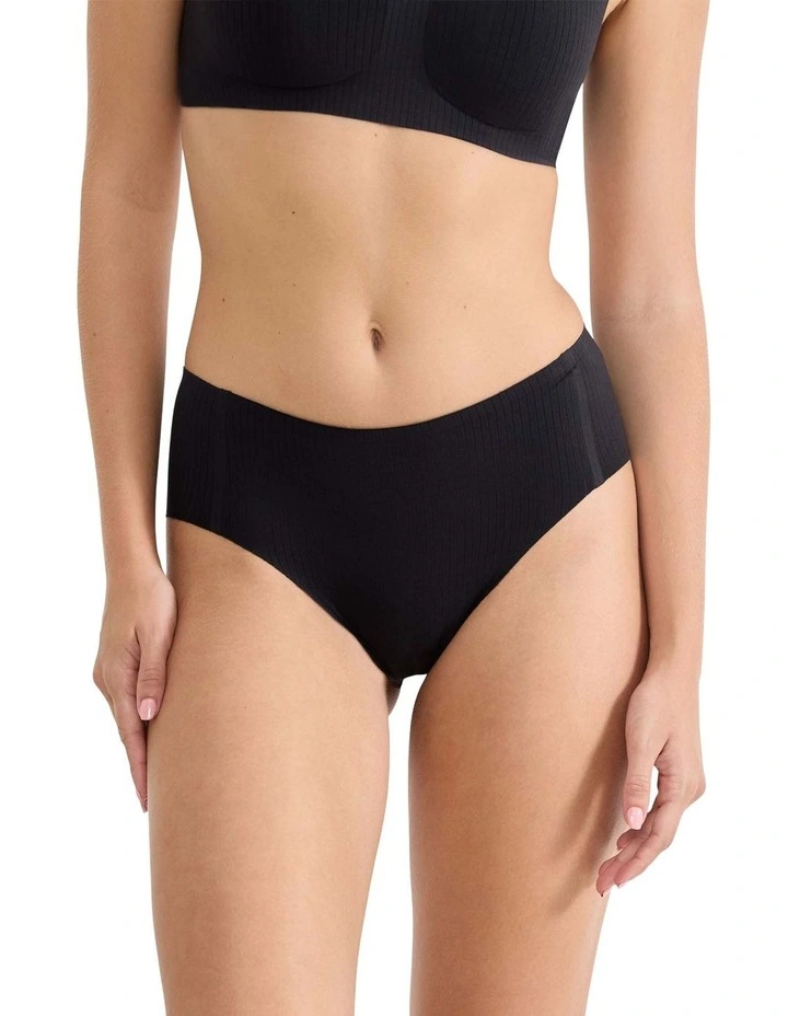 Zero Feel Pure Hipster Brief in Black image 1