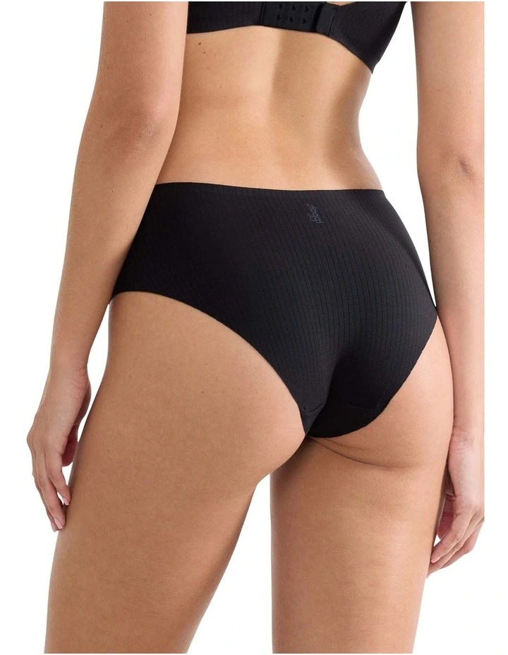 Zero Feel Pure Hipster Brief in Black image 2