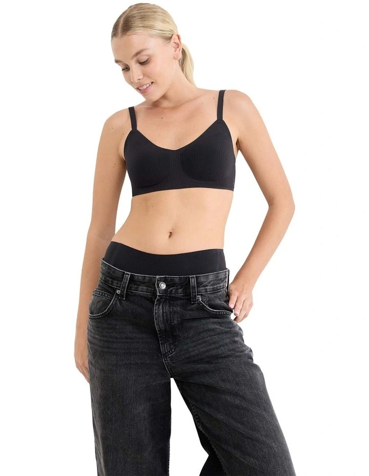 Zero Feel Pure Hipster Brief in Black image 4