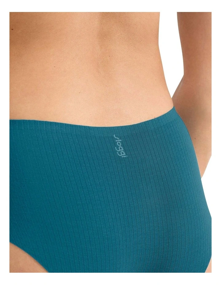 ZERO Feel PURE Hipster Brief in Blue Coral image 3