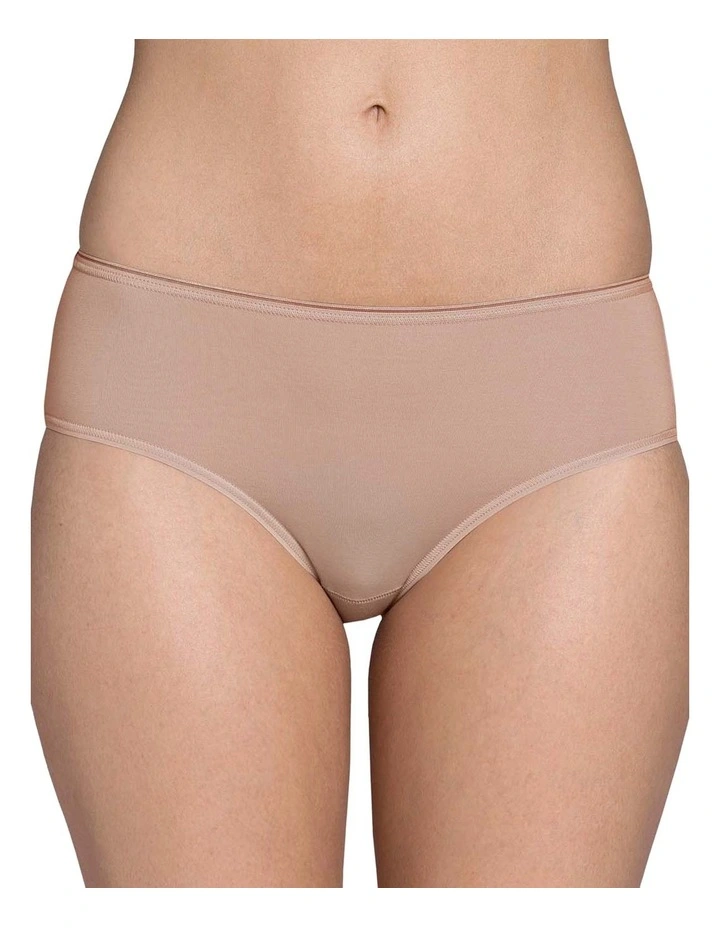 Feel Sensational Midi Briefs in Beige image 1