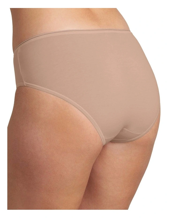Feel Sensational Midi Briefs in Beige image 2