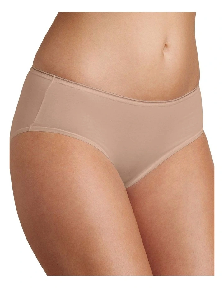 Feel Sensational Midi Briefs in Beige image 3
