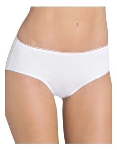 Feel Sensational Midi Briefs in White