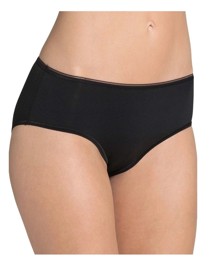 Feel Sensational Midi Briefs in Black image 1