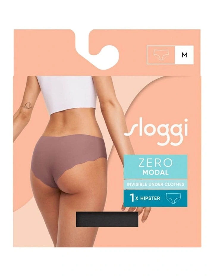 Zero Modal 2.0 Hipster Brief in Black image 4