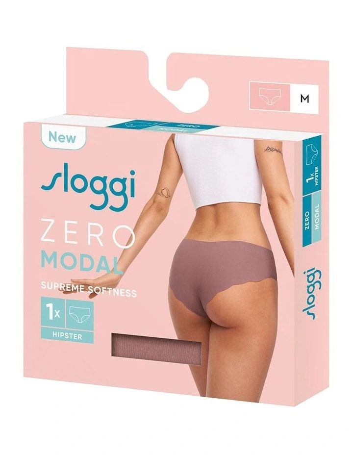 Zero Modal 2.0 Hipster Brief in Cacao Brown image 5