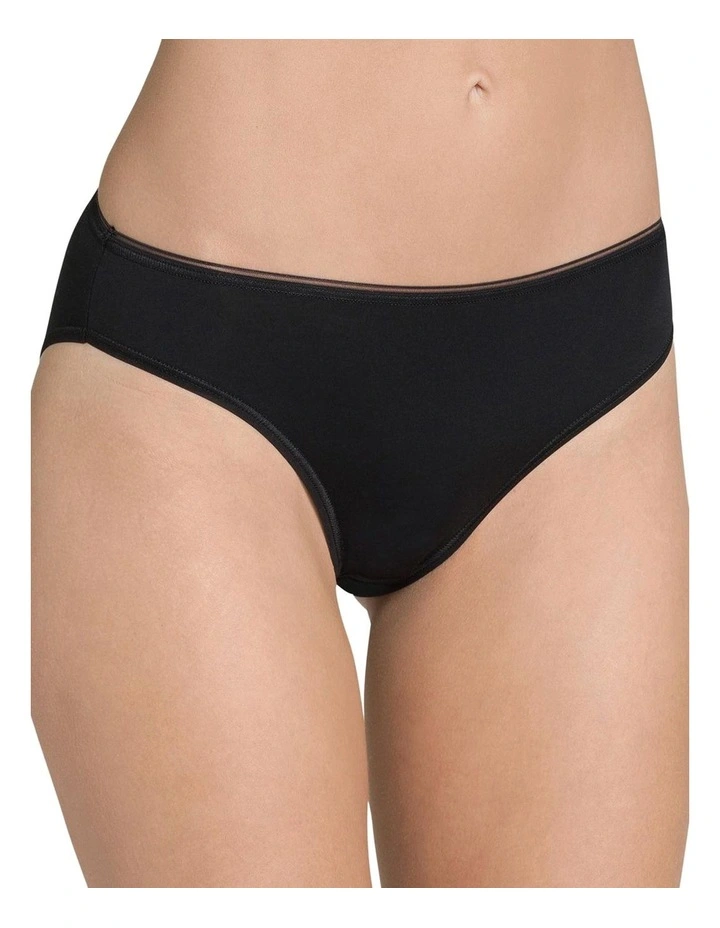 Feel Sensational Tai Briefs in Black image 1