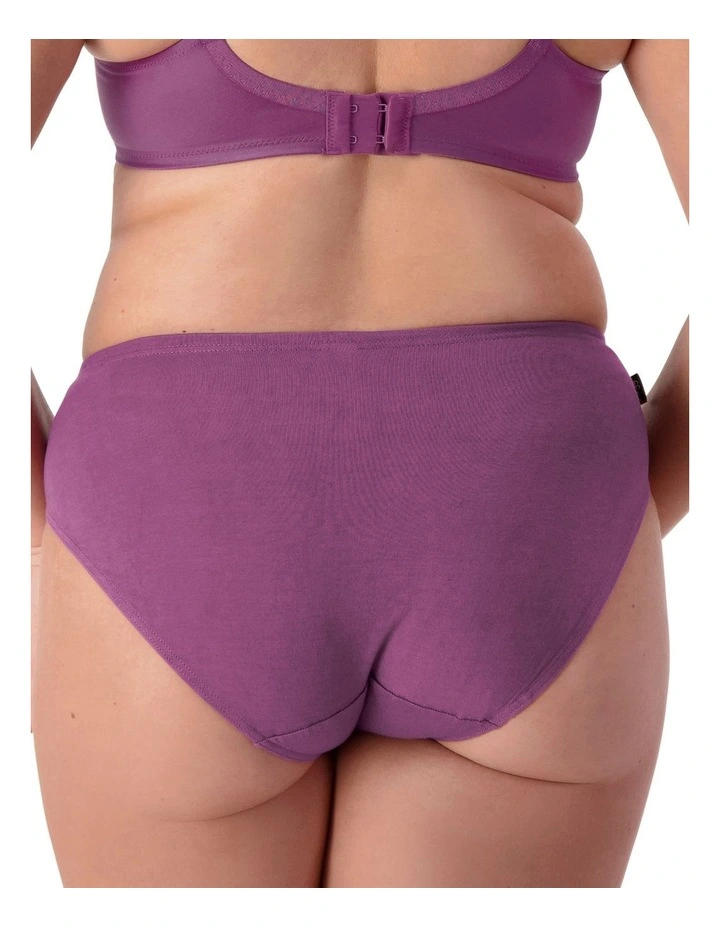 Hikini Brief 2 Pack in Violet image 5