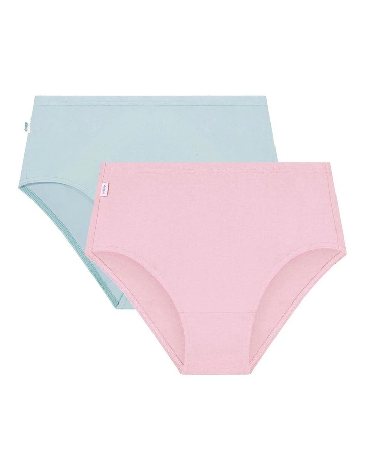 Hikini Brief 2 Pack in Pink/Blue image 1