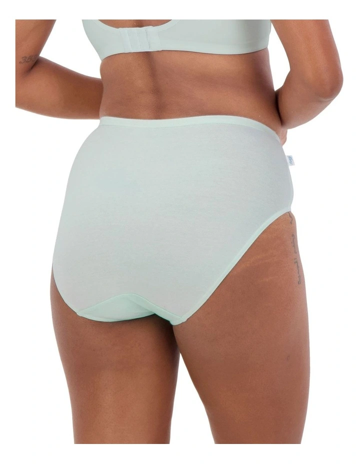 Hikini Brief 2 Pack in Purple/Turquoise image 2